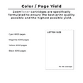 thumbnail image 3 of Zoomtoner Compatible Canon ImageRunner LBP-5360 CANON 5360 Set laser Toner Cartridge Set Black Cyan Yellow Magenta, 3 of 5