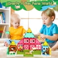 thumbnail image 3 of FunMagic Magnetic Tiles Farm Animal Toys Set for Toddles Kids, Montessori STEM Educational Magnetic Building Blocks for 3+ Year Old Boys Girls, 3 of 11