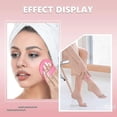 thumbnail image 5 of 62 Piece Epilation Pad Set Crystal Smooth Away Hair Eraser Kit, 2 Size Leg Skin Pads And 60 Piece Exfoliating Fine Sandpaper, Lip Facial Hair R, 5 of 5