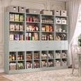 thumbnail image 5 of Homieasy 4-Pack 22" Closet System with Drawers, Customizable Walk-in Closet Organizer Set for Bedroom & Dressing Room,White, 5 of 7