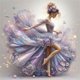 thumbnail image 1 of (ZSH1142) Lleno Diamantes Hermosa Falda La Serie Personajes Niña Resina 40*40CM, 1 of 2