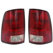 Rear Tail Light Set - Compatible with 2011 - 2018 Ram 1500 2012 2013 2014 2015 2016 2017