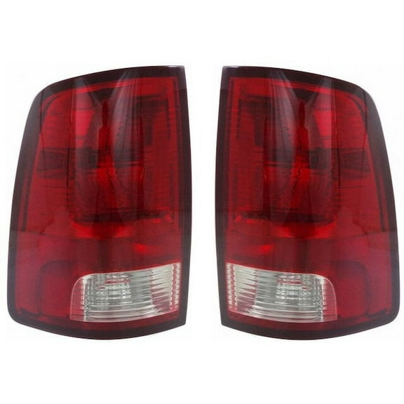 Rear Tail Light Set - Compatible with 2011 - 2018 Ram 1500 2012 2013 2014 2015 2016 2017