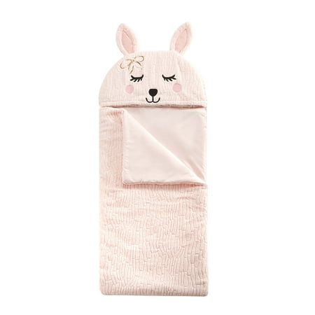 American Toddler Textured Bunny Rabbit Fur Sleeping Bag