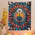 thumbnail image 2 of Moon Phase Girl Tapestry Boho Wall Hanging by Afralia™ - Psychedelic Room Decor, 2 of 6