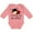 Mauve, variant on Inktastic Little Sister Ladybug Girls Long Sleeve Baby Bodysuit