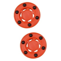 2pcs Roller Hockey Game Puck Inline Hockey Puck Street Hockey Puck Balls for Floor
