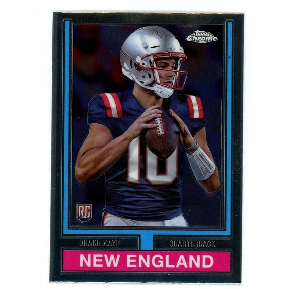 NFL 2024 Topps Chrome Football 1974 Topps Football Drake Maye #74TF-3 (Rookie)