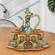 thumbnail image 3 of Juego de cafetera turca, juego de jarra, juegos de té artesanales con bandeja para tetera y 6 tazas para Azul, 3 of 8
