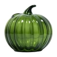 thumbnail image 2 of Glass Pumpkin Vase,Crystal Pumpkin Collectible,Fall Decorations, Glass Fruit Ornament for Fall Thanksgiving Halloween Home Decor, 2 of 6