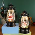 thumbnail image 2 of Decoraciones navideñas 2025 Iluminación de bolas de cristal Lámparas de aceite portátiles Iluminación de nieve Decoración de mesa navideña Regalos de Navidad, 2 of 5