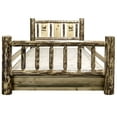 thumbnail image 6 of Glacier Country Collection Twin Storage Bed w/ Laser Engraved Elk Design, 6 of 10