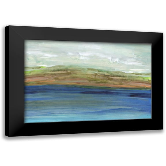 Jill, Susan 14x11 Black Modern Framed Museum Art Print Titled - Waters Edge