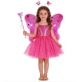 thumbnail image 5 of Shadoumai Glowing Fairy Set For Girls Includes Light Up Wand And Floral Four Piece Dress Up Play Outfit, 5 of 5