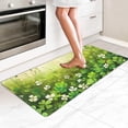 thumbnail image 4 of Spring Sunshine Grass Rubber Rectangular Kitchen Mat, 4 of 7