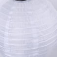 thumbnail image 4 of Lámpara de farol de nylon solar Lámpara colgante impermeable Decoración del festival (Blanco), 4 of 6