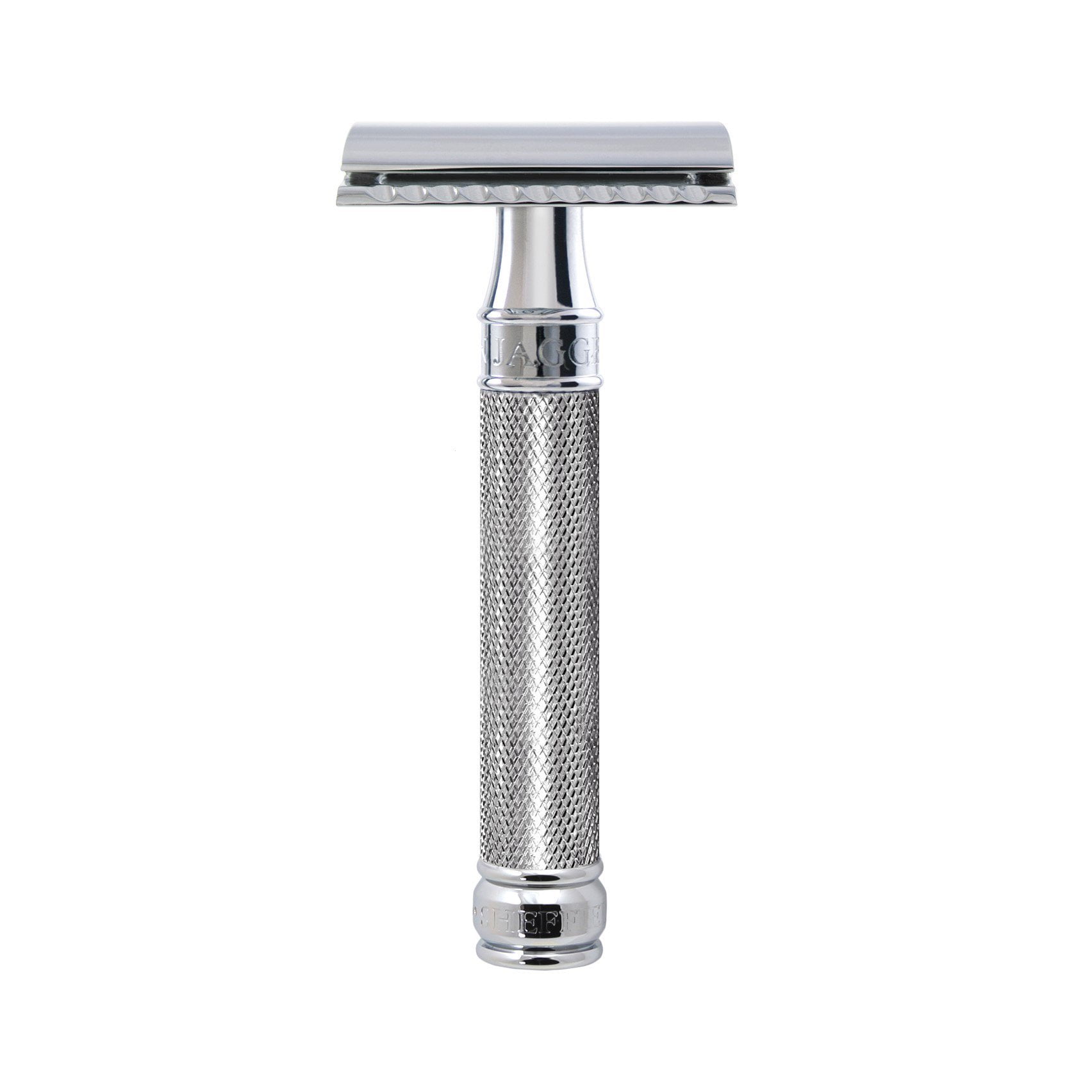 Henson Shaving Aluminum AL13 Mild DE Safety Razor-Jet Black