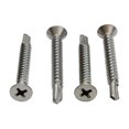 thumbnail image 4 of Bolt Dropper #10 X 1-1/2'' Stainless Flat Head Phillips Self Drilling Screw, (25 pc), 18-8 (304) Stainless Steel Screw by Bolt Dropper, 4 of 5