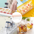 thumbnail image 5 of Bandejas para congelador con contenedor de almacenamiento, molde para cubitos de hielo de fácil liberación para whisky, cóctel y café, 5 of 5