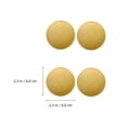 thumbnail image 3 of 1 Set 12Pcs Bamboo Snack Plates Seasoning Dishes Dessert Plates (Assorted Color), 3 of 8