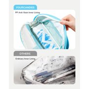 Four Candies Cute Pencil Case, Magnetic Design Pencil Pouch Blue