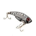 thumbnail image 1 of Señuelo De Metal, Cebo De Pesca Realista Con 2 Anzuelos Agudos Para Pesca Al Aire, 1 of 7