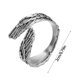 thumbnail image 5 of XWSHYW Anillos Temperamento Viento Frío Personalidad Búho Hueco Abierto, 5 of 5