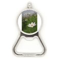 thumbnail image 1 of White Cosmos Acero inoxidable Metal cerveza tapa sacacorchos, 1 of 3