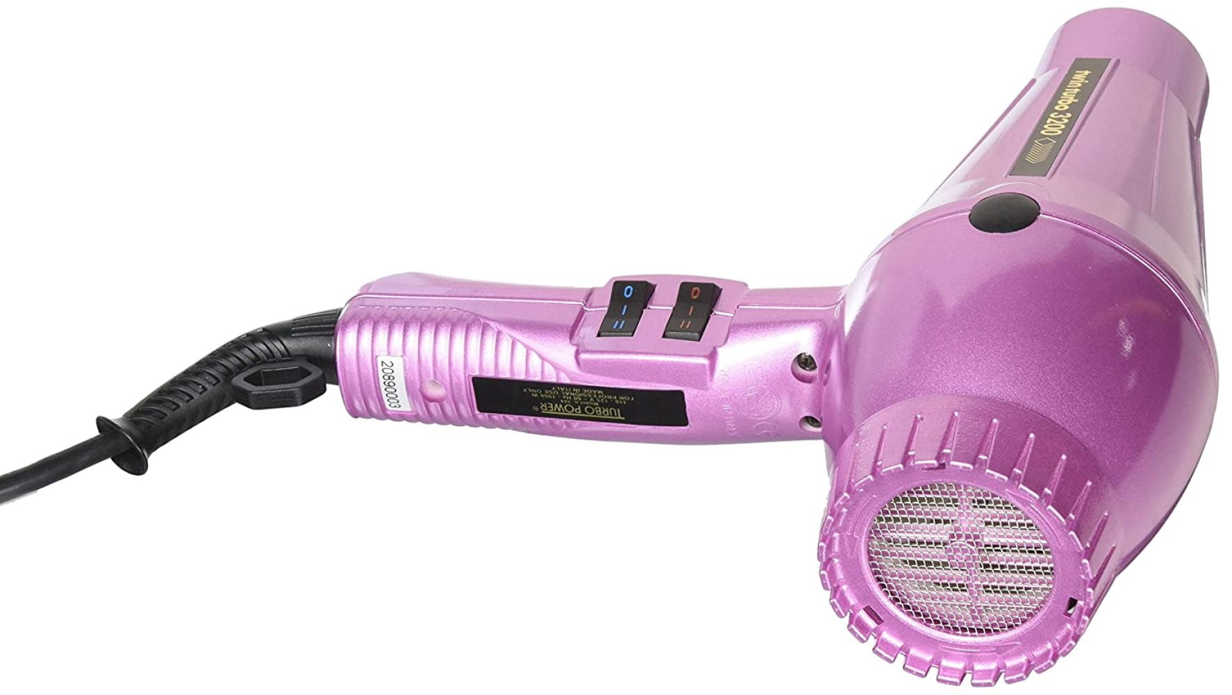 Turbo Power Twin Turbo 3200 Hair Dryer - Pink
