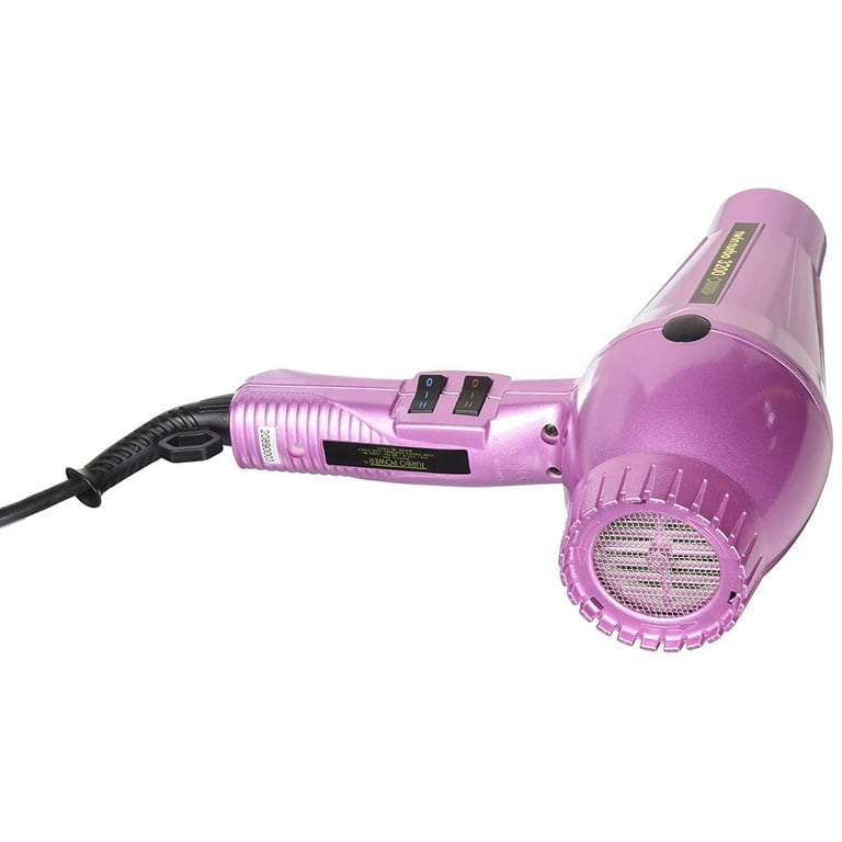 Turbo Power Twin Turbo 3200 Hair Dryer - Pink - Walmart.com