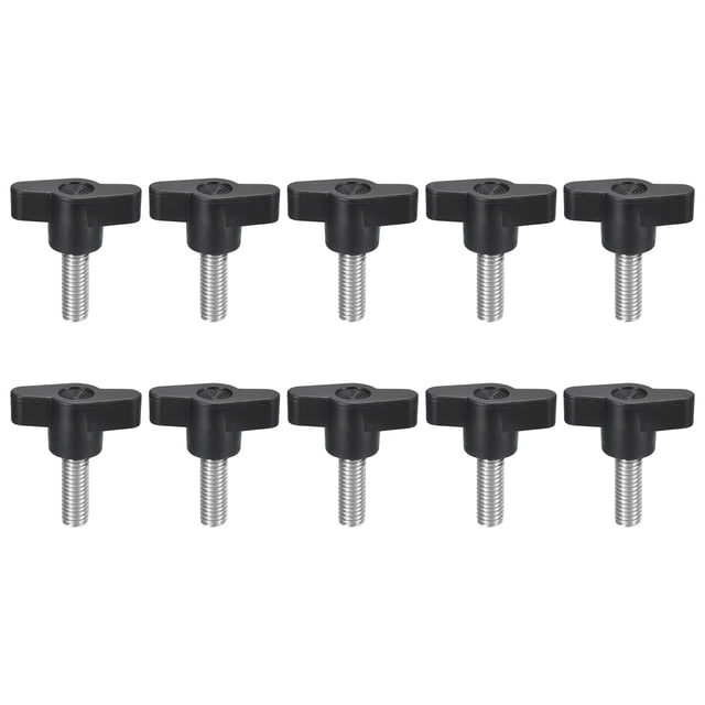 Uxcell Vis de Serrage en Acier Inoxydable 304 en Forme de T M8 x 20mm 10