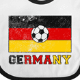 thumbnail image 4 of Inktastic German Soccer Boys or Girls Baby Bib, 4 of 4