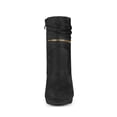 thumbnail image 2 of Unique Bargains Women's Ankle Zip Platform High Heel Boots, 2 of 8