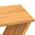 thumbnail image 5 of vidaXL Folding Stool 40x32.5x70 cm Solid Wood Teak, 5 of 5