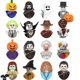 thumbnail image 2 of Halloween Horror Movie Series Building Blocks The Shining Silent Hill Bricks Jack Pyramid Head Action Figures Toys, 2 of 5