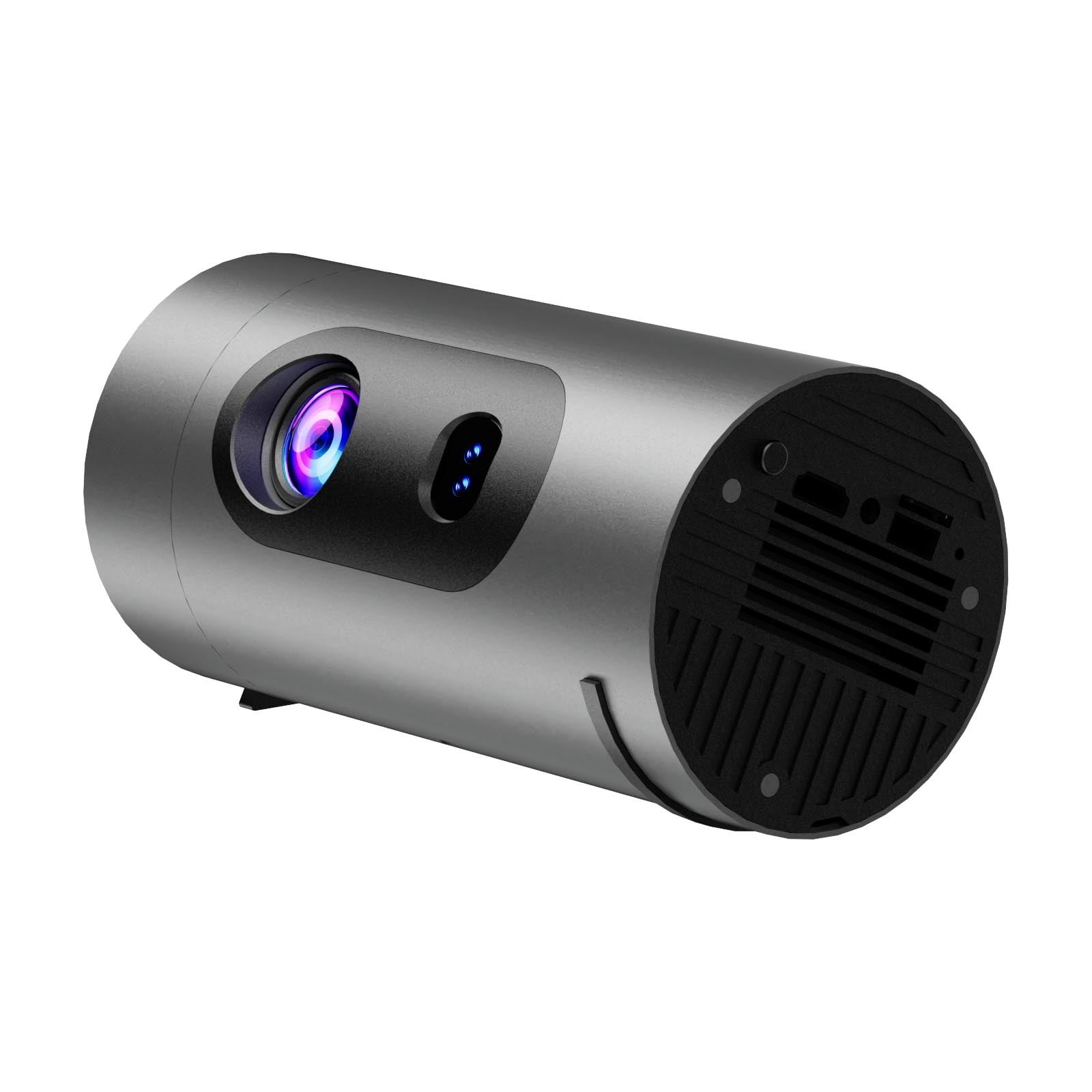 Uutvery 4K Supported Projector with Auto Focus, 1080P Full HD Portable Outdoor Movie Projector, Built-in Streaming and Wireless Casting, Eye Protection, for Home Theater