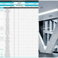 thumbnail image 5 of Luxrite 4FT T8 LED Tube Light, Ballast and Ballast Bypass, 13W=32W, 6500K Daylight, F32T8, Damp Rated 12-Pack, 5 of 6