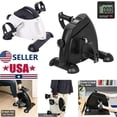 thumbnail image 1 of Portable Fitness Pedal Stationary Under Desk Indoor Exercise Machine Bike for Arms, Legs, Physical Therapy with LCD Display Calorie Counter by Wakeman, 1 of 12