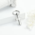 thumbnail image 6 of Cross Urn Necklace for Ashes / Cross Urn Keychain For Ashes Women Men Memorial Keepsake Cross Pendant of Loved One Cremation Pendant for Loved One, 6 of 7