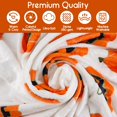 thumbnail image 7 of Halloween Blanket,Orange Halloween Pumpkin Face Blanket,Halloween Pumpkin Gifts for Women,Halloween Flannel Fleece Throw Blanket for Home Living Room Bed Chair Decor 60"x50", 7 of 7