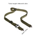 thumbnail image 3 of Sangle de Détachement Rapide Pivotante Double 2 Points Extérieur Chasse Ceinture d'Épaule Réglable en Nylon Imperméable, 3 of 8