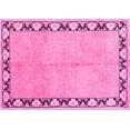 thumbnail image 1 of Ahgly Company Indoor Rectangle Persian Pink Traditional Area Rugs, 7' x 9', 1 of 4