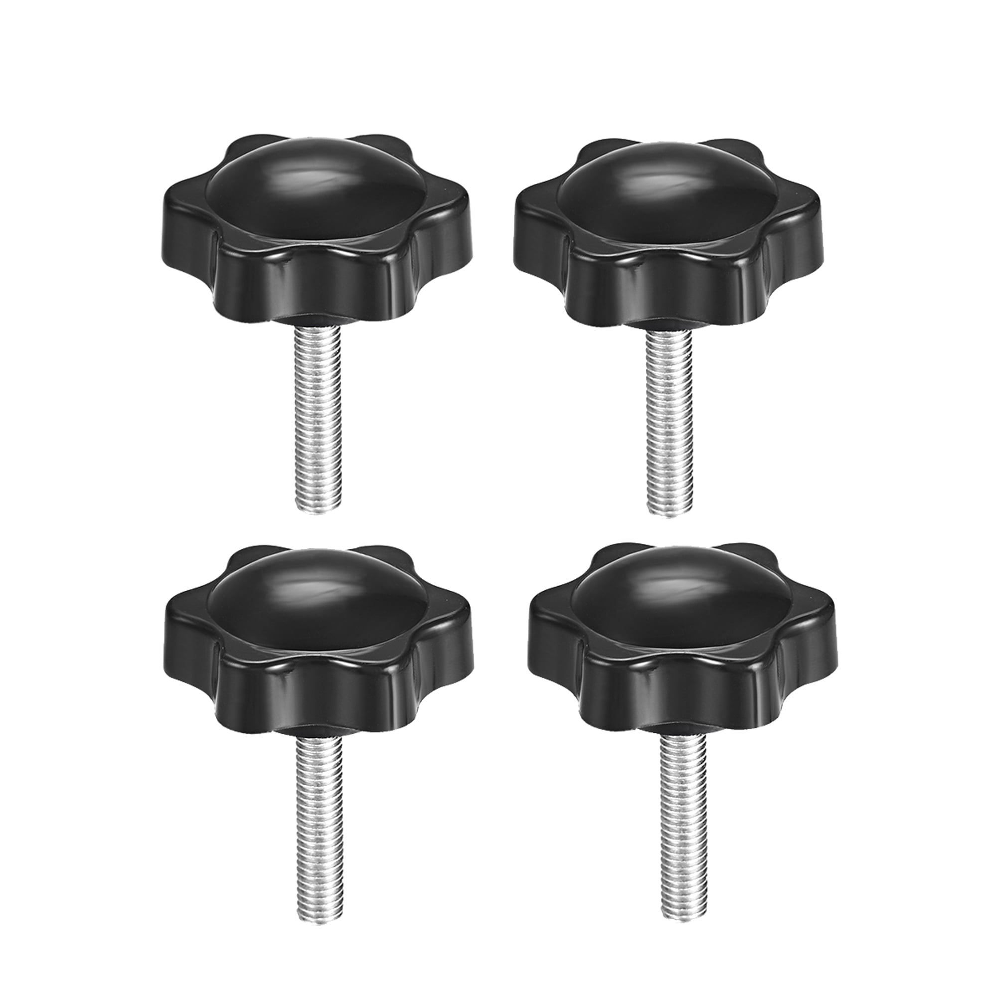 Clamping Handle Screw Knobs Handle Star Knob M5 x 25mm Male Thread 4