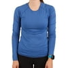 MPG NEW Blue Women Size Medium S/M Athletic Apparel Seamless Unify Top