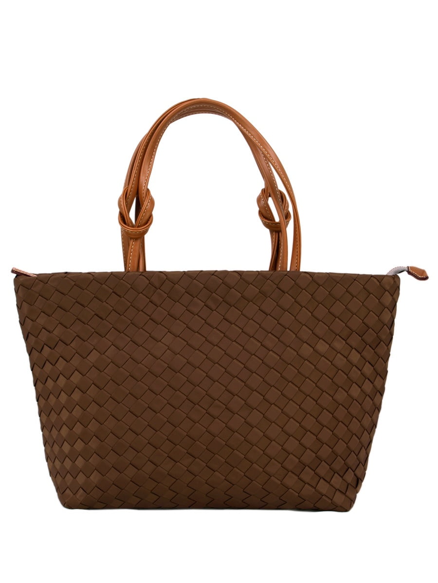 Premium Interlace Braided Tote Bag Handbag - Walmart.com