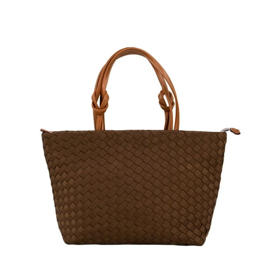 Premium Interlace Braided Tote Bag Handbag