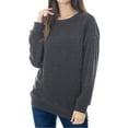 thumbnail image 2 of Fleece Maternity Nursing Tops Sweatshirt Long Sleeve Breastfeeding Shirts Clothes for Women, 2 of 6