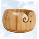 thumbnail image 2 of Wool Yarn Wooden Storage Bowl Large Yarn Bowl Knitting Supplies Crochet Browl Yarn Ball Set Ceramics, 2 of 5