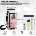 thumbnail image 6 of Yspwyqan Backpack Set for Teens, Strawberry Cloud Capybara Girls Backpack and Lunch Box Set with Pencil Case, 17 Inch Double Zip Casual Bookbag for High School Hiking, 6 of 7