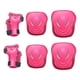 thumbnail image 5 of Almohadillas para las manos, coderas y rodilleras para ciclismo al aire libre, equipo de protección práctico. Rosa, 5 of 9